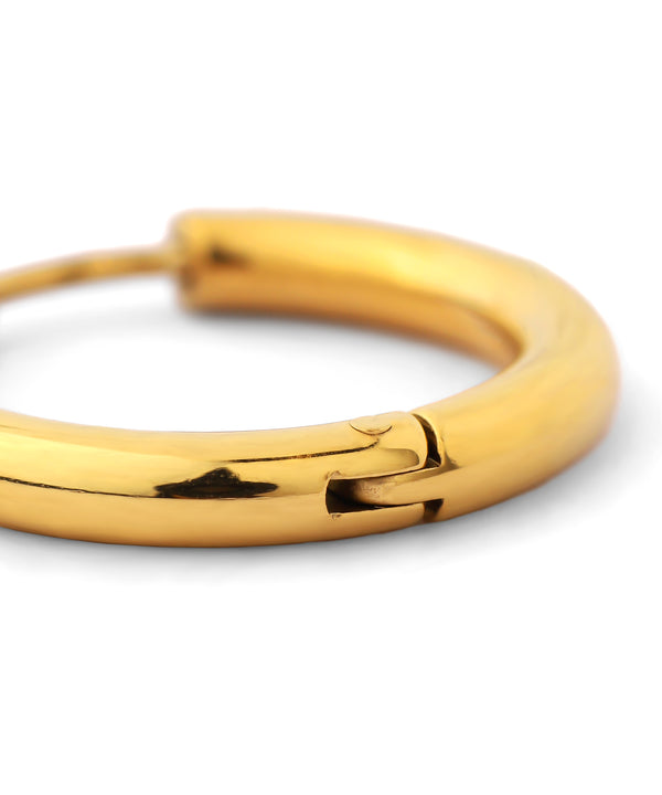 【ステンレス】フープピアス[直径22mm]
