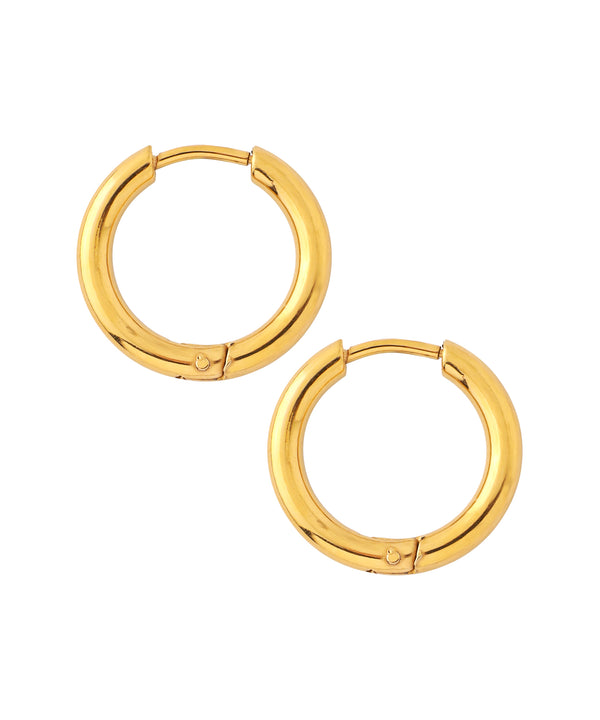 【ステンレス】フープピアス[直径17mm]