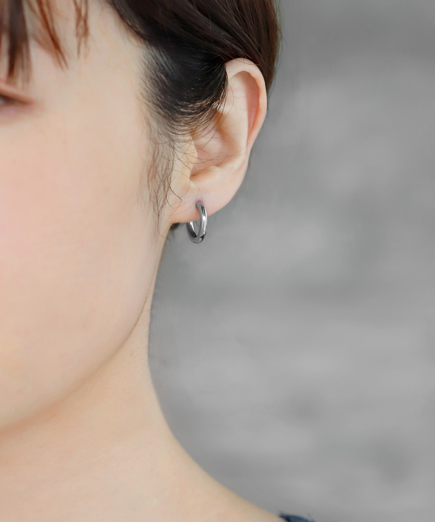 ANEMONE】【ステンレス】フープピアス｜アネモネ・シエナロゼ