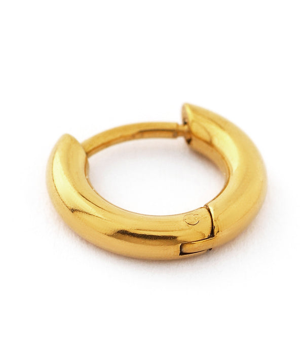 【ステンレス】フープピアス[直径11mm]