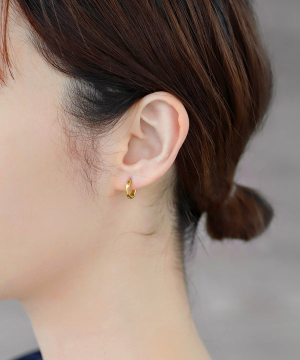【ステンレス】フープピアス[直径11mm]
