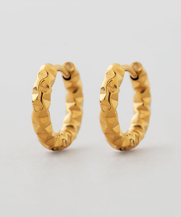 バンピーフープピアス[ステンレス][Basic]