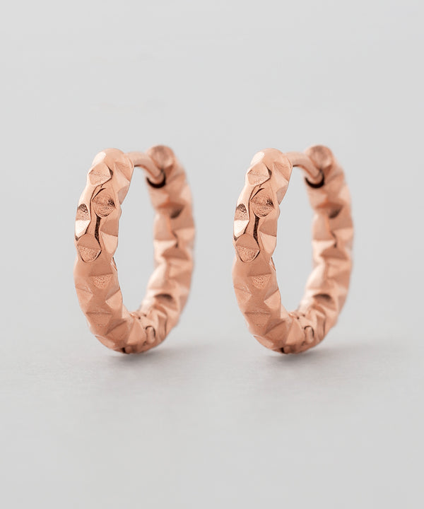 バンピーフープピアス[ステンレス][Basic]