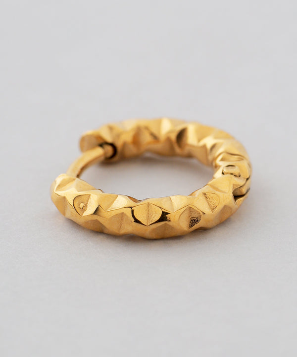 バンピーフープピアス[ステンレス][Basic]