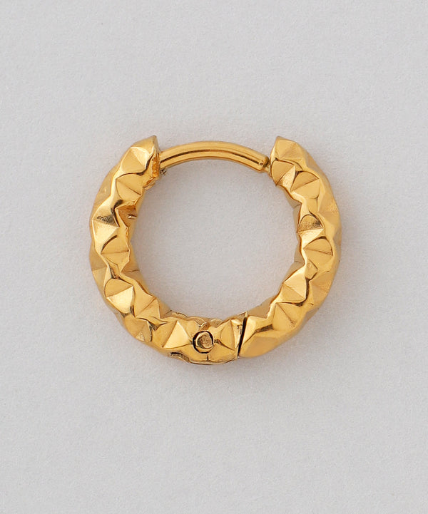 バンピーフープピアス[ステンレス][Basic]