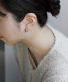 Bumpy Hoop Earrings [Stainless Steel] [Basic]