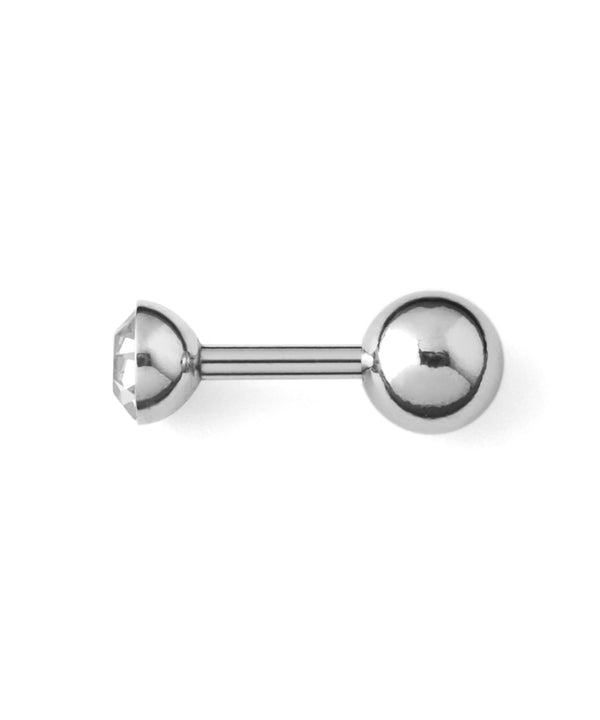 [Stainless Steel] Bijou Round Earrings