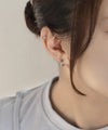 [Stainless Steel] Bijou Round Earrings