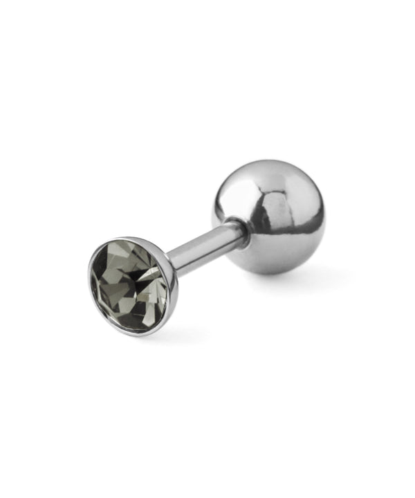 [Stainless Steel] Bijou Round Earrings