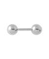 [Stainless Steel] Sphere Nankotsu Earrings