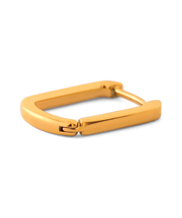 ビジューラインフープピアス[サージカルステンレス][Basic]