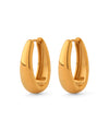 Volume Metal Hoop Earrings [Surgical Stainless Steel] [Basic]