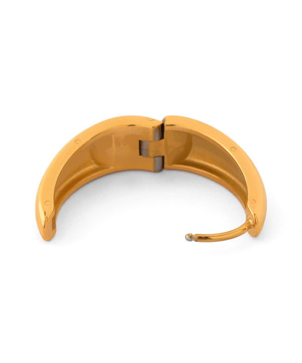 Volume Metal Hoop Earrings [Surgical Stainless Steel] [Basic]