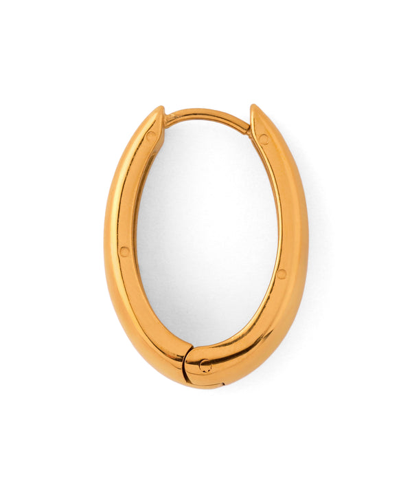 Volume Metal Hoop Earrings [Surgical Stainless Steel] [Basic]