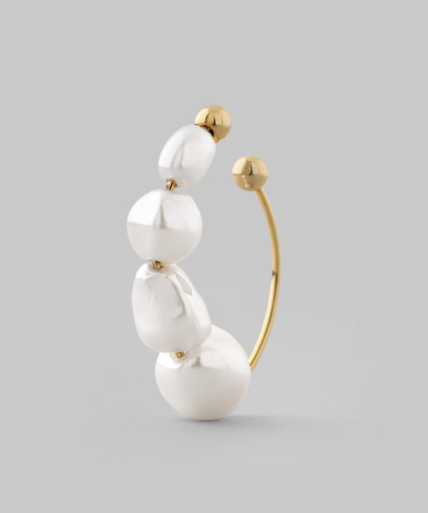 ANEMONE】パールラインイヤーカフ｜アネモネ・シエナロゼ・ミミサン