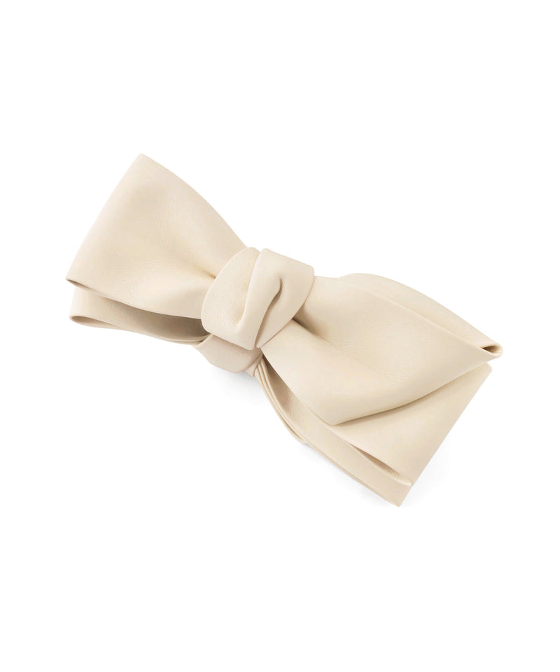 レザー調リボンバナナクリップ