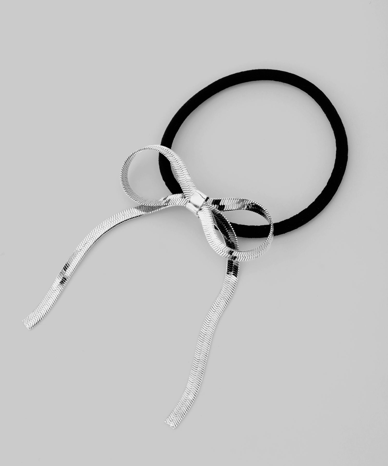 ANEMONE】スネークチェーンリボンヘアゴム｜SANPO ONLINE(サンポー