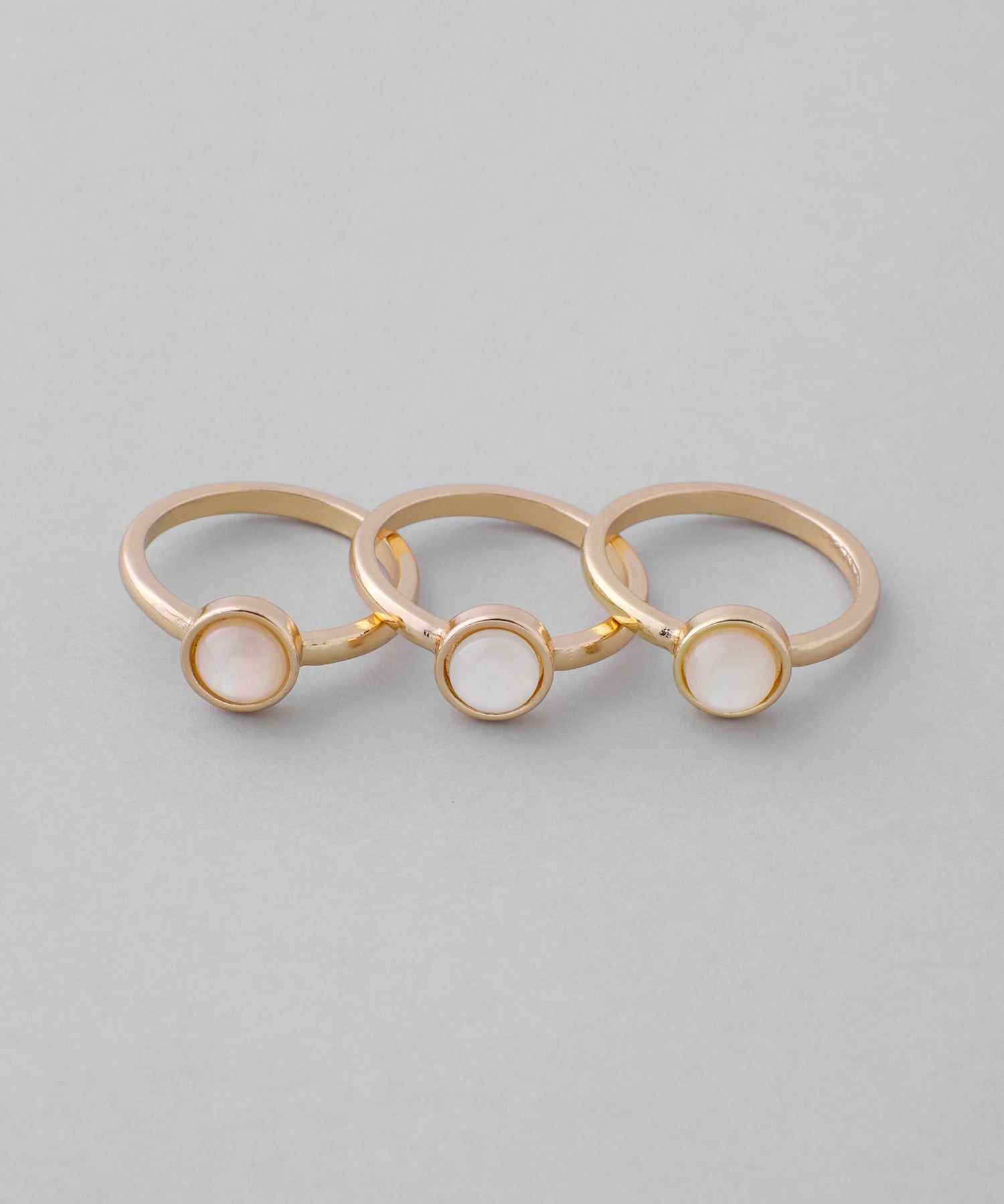 ANEMONE】ストーンデザインリング[3本セット]｜SANPO ONLINE(サンポー