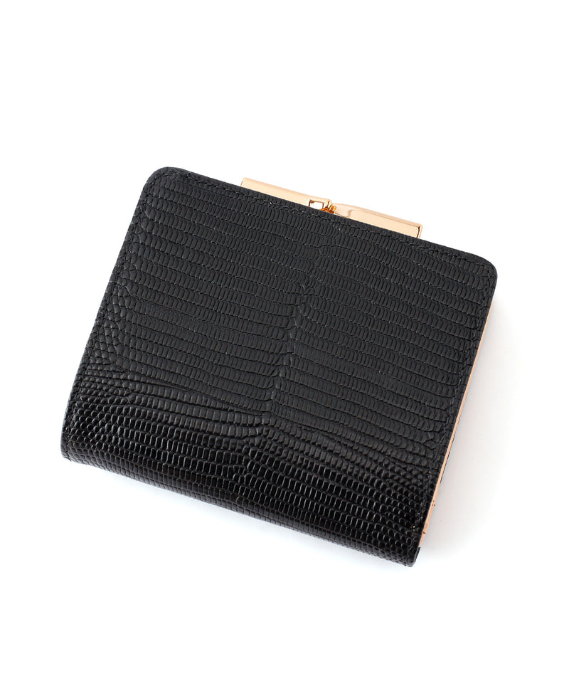 【TOPKAPI】LUCIA・イタリアンレザーのがま口折り財布