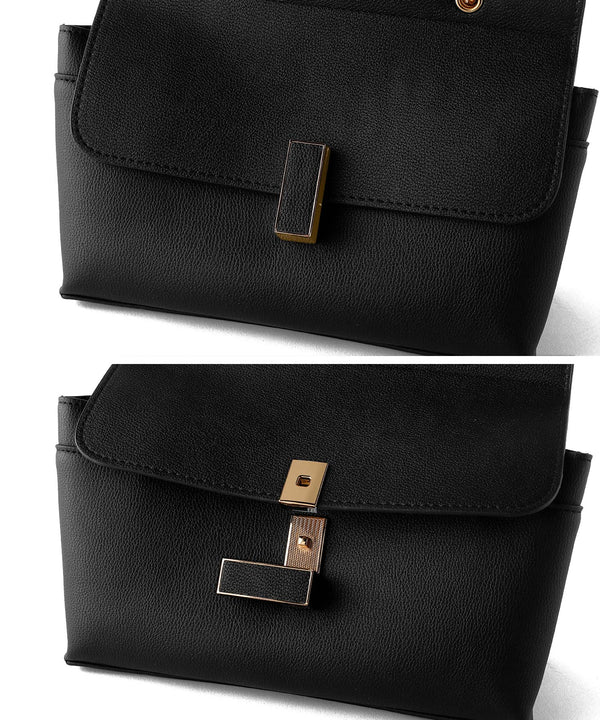 【Trideep】メタルハンドル2WAYバッグ