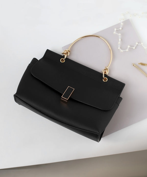 【Trideep】メタルハンドル2WAYバッグ