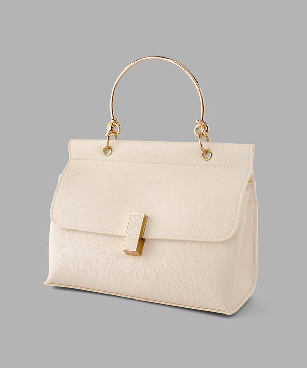 【Trideep】メタルハンドル2WAYバッグ