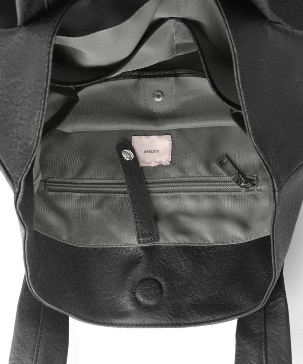 【Trideep】アンティークレザー調トートバッグ