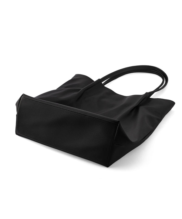 【Trideep】スマホショルダー付きレザー調2WAYトートバッグ