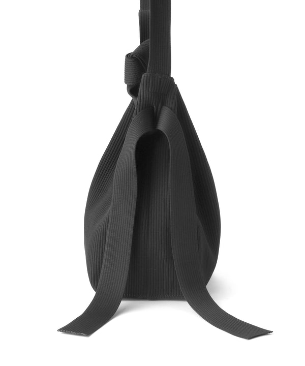 [Trideep] Rib knit shoulder bag