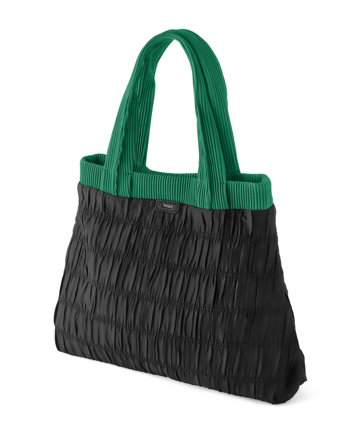 ANEMONE】【Trideep】バイカラーギャザートートバッグ｜アネモネ