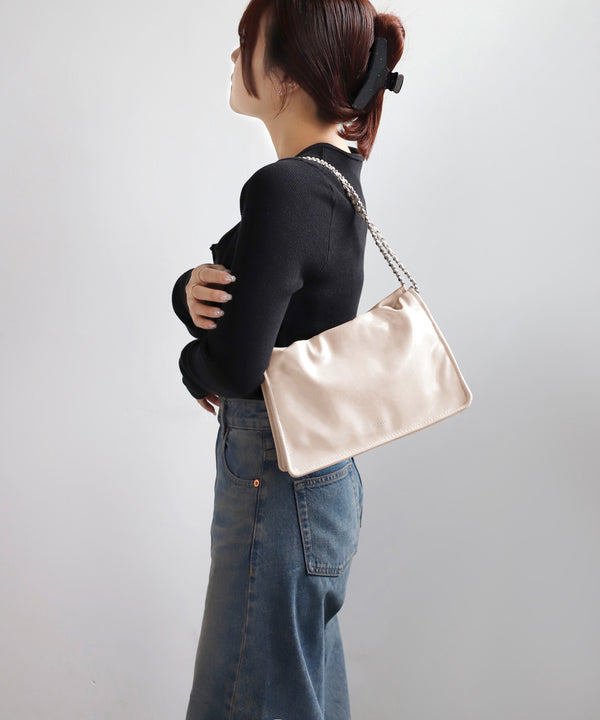 [Trideep] Leather-like 2-way bag
