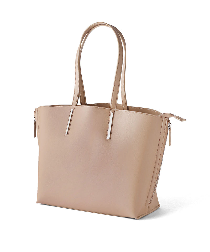 【TRIDEEP】サイドジップポイントトートバッグ