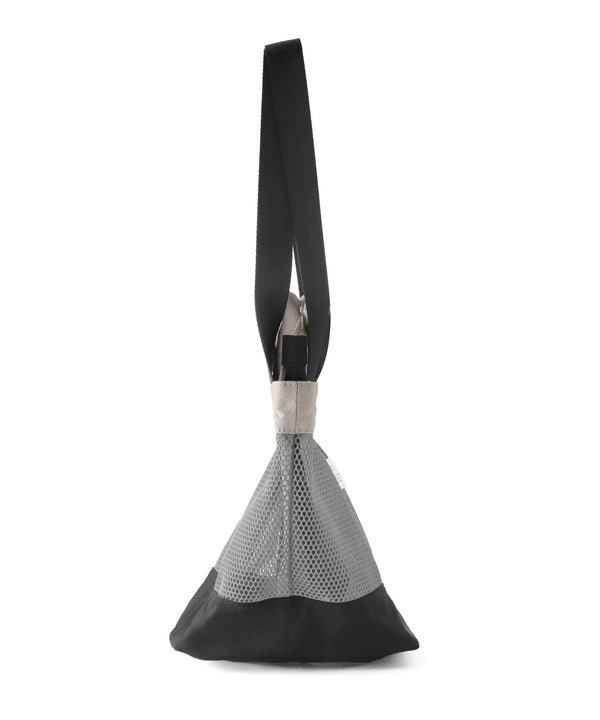 [Trideep] Mesh 2-way bag with pochette