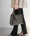 【Trideep】レザー調2WAYバッグ