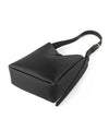 [Trideep] Leather shoulder bag with pouch