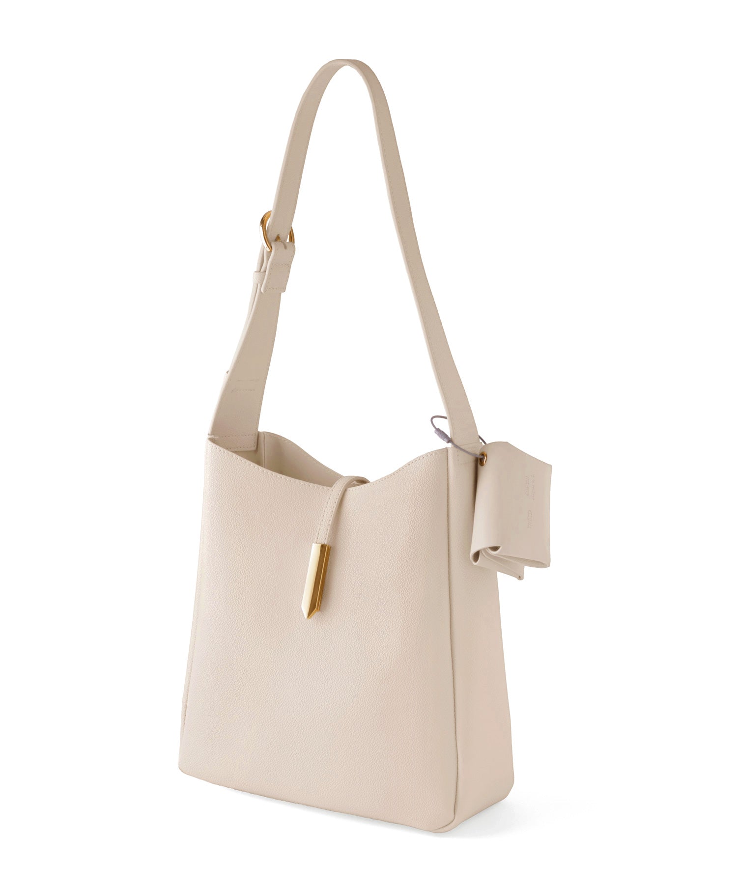 ANEMONE】【Trideep】ポーチ付きレザー調ショルダーバッグ｜アネモネ