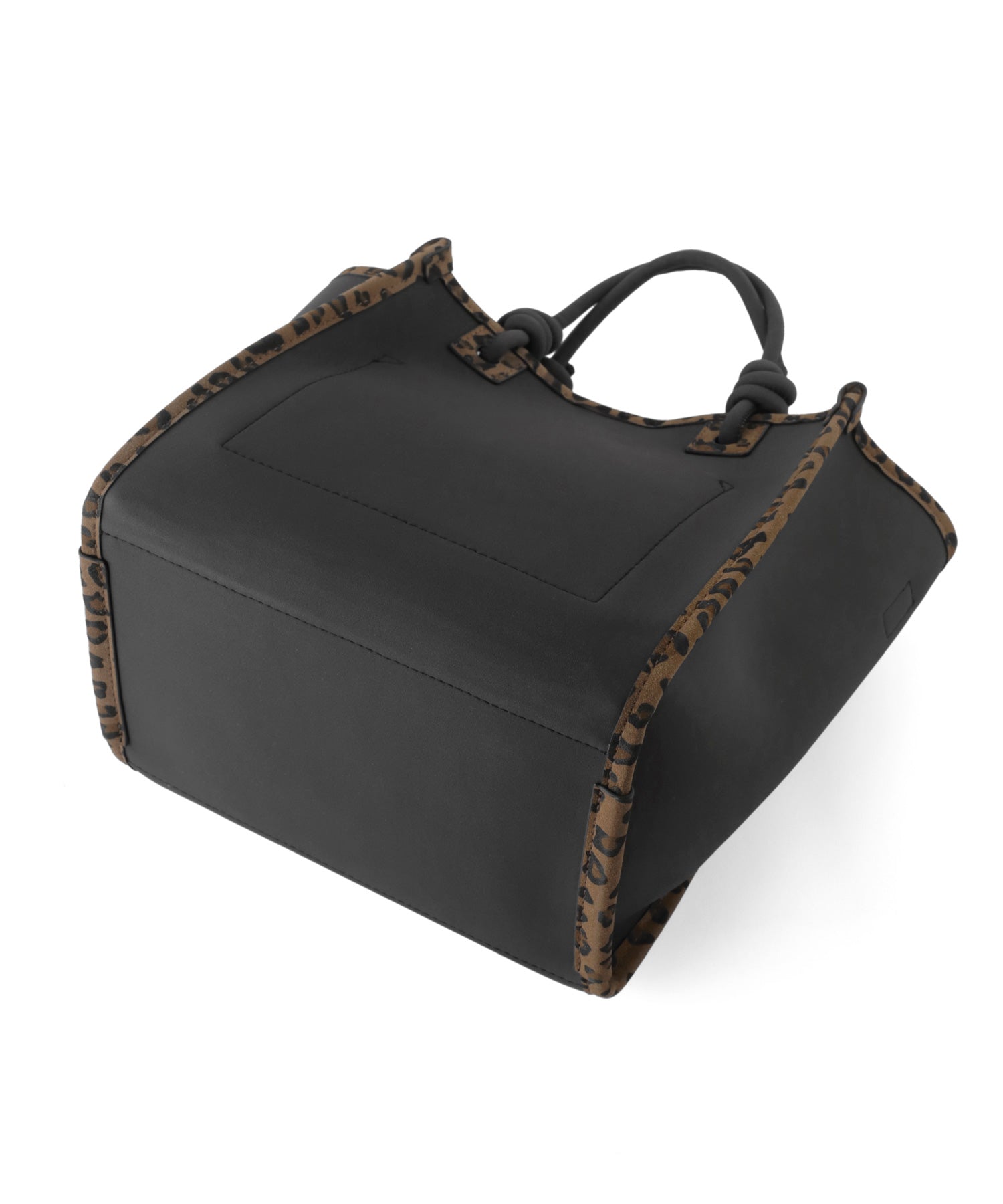 ANEMONE】【Trideep】レオパードスクエア2WAYバッグ｜アネモネ