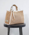 [Trideep] Mesh Square 2-Way Bag
