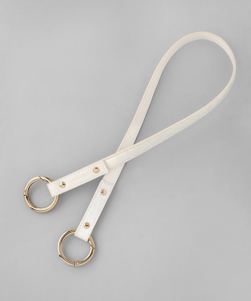 Leather-look shoulder strap