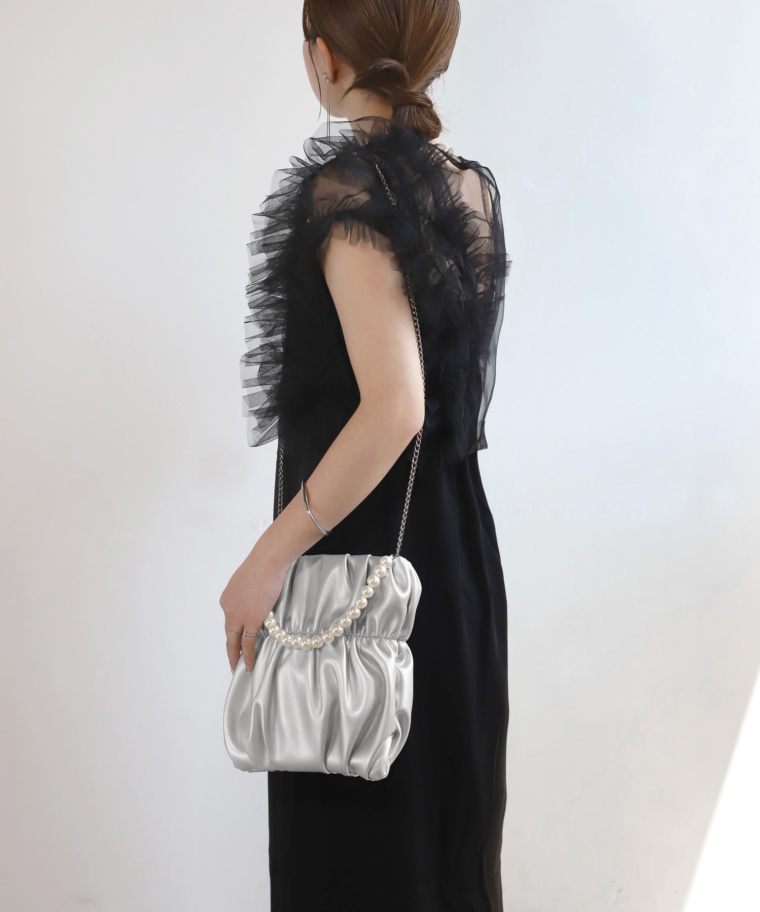 ANEMONE】パールハンドル2WAYパーティーバッグ｜SANPO ONLINE(サンポー