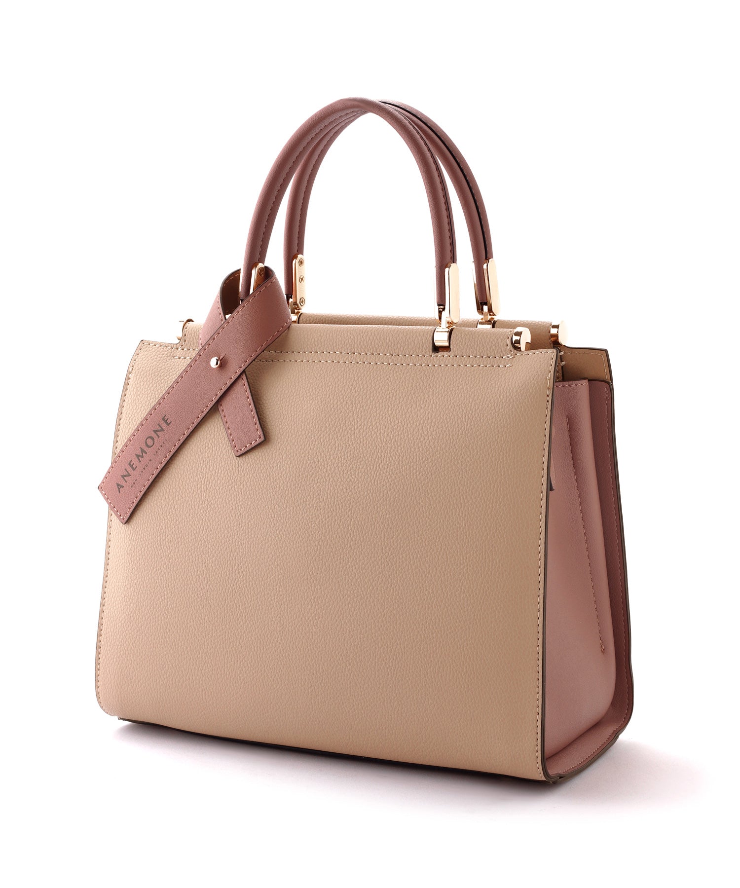 ANEMONE】バイカラーのスクエア2WAYバッグ[22AW]｜SANPO ONLINE