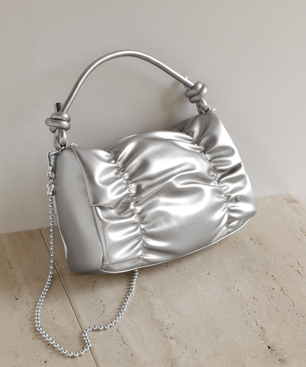 Gathered design 2-way bag