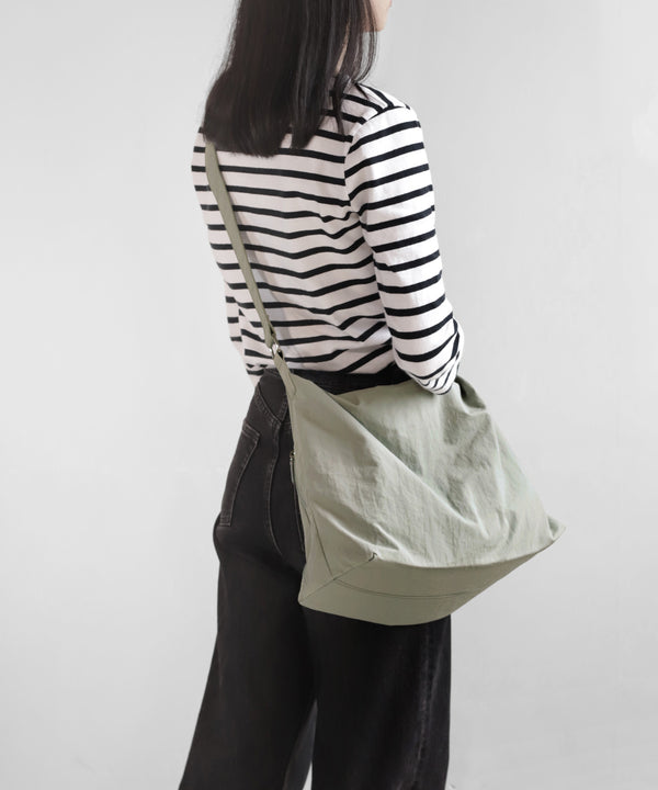 Nylon Square Shoulder Bag