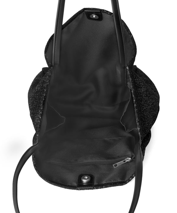 スパンコール×メッシュトートバッグ