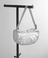 Metallic Half Moon Bag