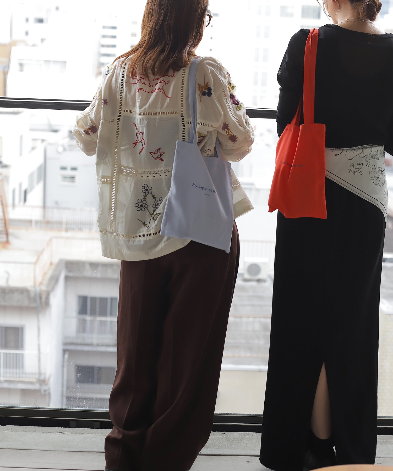 mimi33】[mimi33商品ご購入者様限定]ショッパートートバッグ｜アネモネ