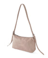 Faux leather belt shoulder bag