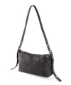 Faux leather belt shoulder bag