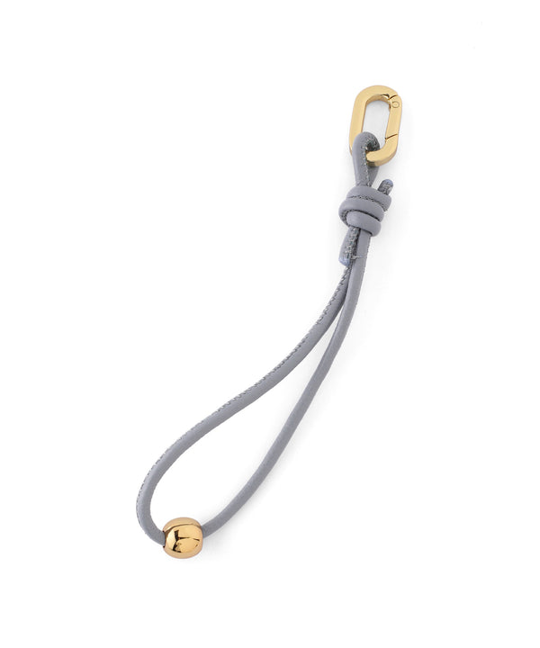 【BEAURE】ストラップ付きレザーウォレット