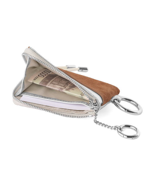 スエード×レザーフラグメントケース